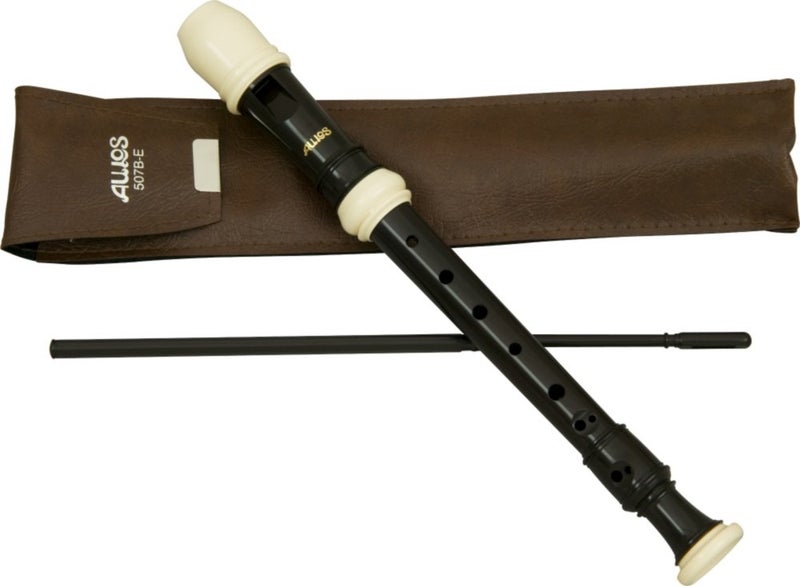 Aulos A507B Sopranino 3-Piece Recorder - Image 1